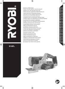 Käyttöohje Ryobi R18PL-0 Höylä