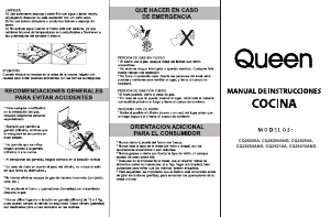 Manual de uso Queen CQ26200A Cocina