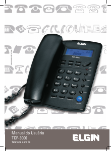 Manual Elgin TCF-3000 Telefone