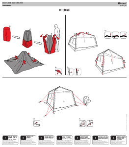 Bedienungsanleitung Outwell Fastlane 300 Shelter Zelt