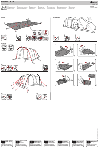 Mode d’emploi Outwell Moonhill 5 Air Tente