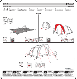 Handleiding Outwell Sky 4 Tent