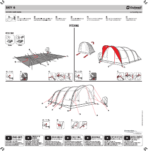 Manual Outwell Sky 6 Tent