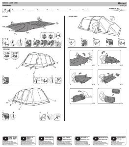 Manual Outwell Wood Lake 5 Air TC Tent