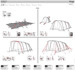 Handleiding Outwell Wyoming 6 Tent