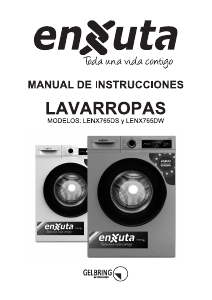 Manual de uso Enxuta LENX765DS Lavadora