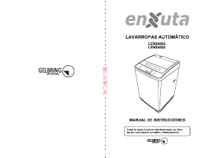 Manual de uso Enxuta LENX4550 Lavadora