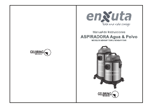 Manual de uso Enxuta AENXAP1720R Aspirador