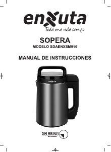 Manual de uso Enxuta SDAENXSM916 Sopera eléctrica