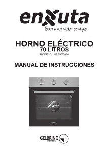 Manual de uso Enxuta HEENX5000 Horno