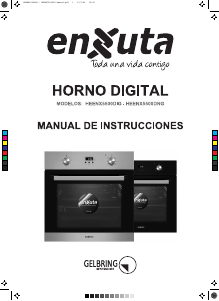 Manual de uso Enxuta HEENX5500DIG Horno