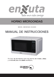 Manual de uso Enxuta MOENX0320D/DNG Microondas