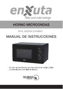 Manual de uso Enxuta MOENX0320MNG Microondas