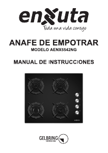 Manual de uso Enxuta AENX5542NG Placa