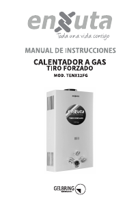 Manual de uso Enxuta TENX12FG Caldera de gas