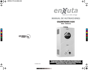 Manual de uso Enxuta TENX16G Caldera de gas