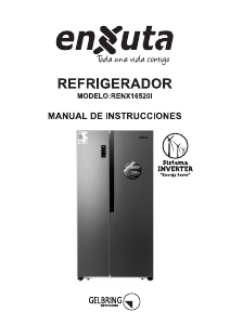 Manual de uso Enxuta RENX16520I Frigorífico combinado