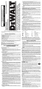 Manual de uso DeWalt DCF610S2 Atornillador