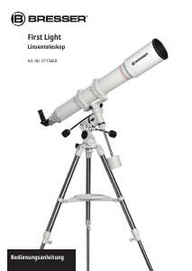 Bedienungsanleitung Bresser 0115660 First Light Teleskop