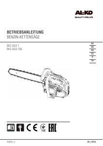 Bedienungsanleitung AL-KO BKS 2625 T Kettensäge