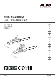 Manual AL-KO EKI 2200/40 Chainsaw