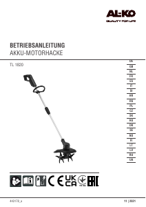 Handleiding AL-KO TL 1820 Cultivator