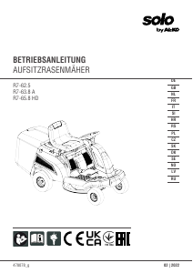 Manual AL-KO R7-62.5 Lawn Mower