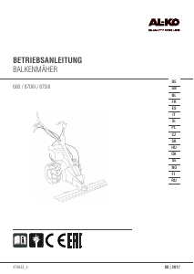 Manual AL-KO 660 Mașină de tuns iarbă