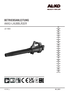 Bruksanvisning AL-KO LB 1860 Løvblåser