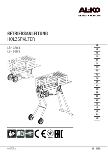 Manuale AL-KO LSH 520/5 Spaccalegna