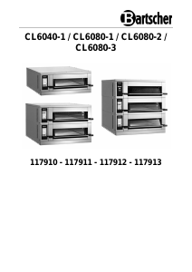 Manual Bartscher CL6040-1 Oven