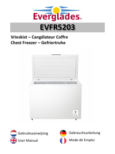 Manual Everglades EVFR5203 Freezer