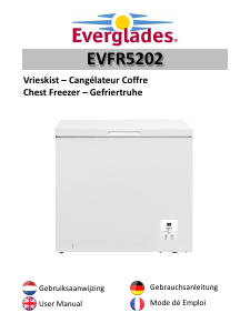 Manual Everglades EVFR5202 Freezer