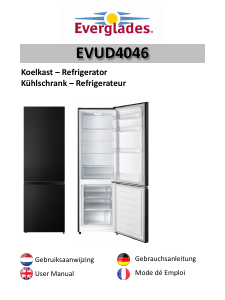 Manual Everglades EVUD4046 Fridge-Freezer