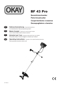 Manual OKAY BF 43 Pro Brush Cutter