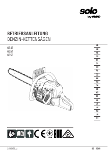 Manual Solo 6651 Chainsaw