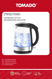 Manual Tomado TWK1706G Kettle