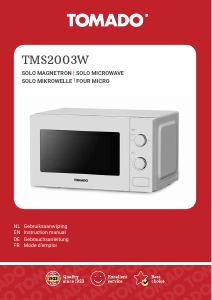 Manual Tomado TMS2003W Microwave