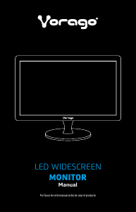 Manual de uso Vorago LED-W19-204 Monitor de LED