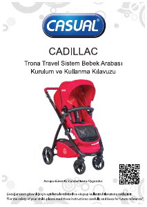 Kullanım kılavuzu Casual Cadillac Katlanır bebek arabası