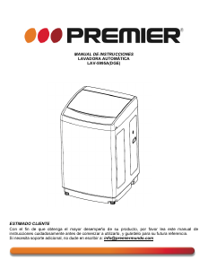 Manual Premier LAV-5995A (DGE) Washing Machine
