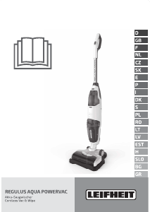 Instrukcja Leifheit Regulus Aqua Powervac Odkurzacz