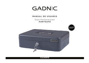 Manual de uso Gadnic CAJA0013 Caja fuerte