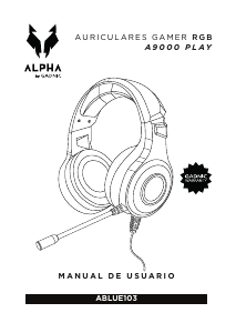 Manual de uso Gadnic ABLUE103 Headset