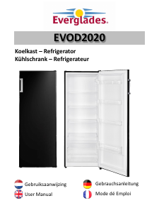 Bedienungsanleitung Everglades EVOD2020 Kühlschrank