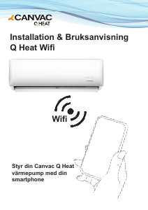 Bruksanvisning Canvac Q Heat Wifi Luftkonditionering