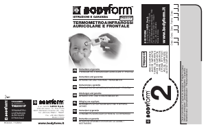 Manual de uso Bodyform TH2001F Termómetro