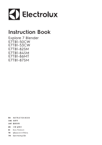 Manual Electrolux E7TB1-50CW Explore 7 Blender