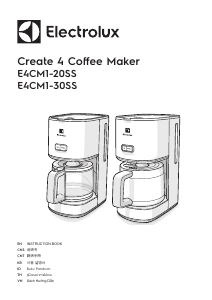 사용 설명서 일렉트로룩스 E4CM1-30SS Create 4 커피 머신