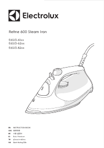 Manual Electrolux E6SI3-62MN Refine 600 Iron